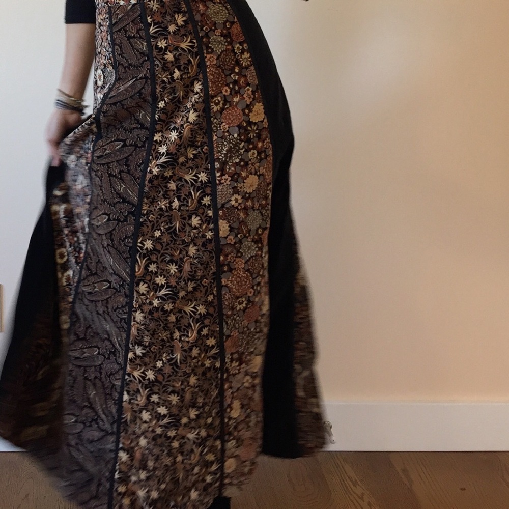 Velvet Maxi Skirt